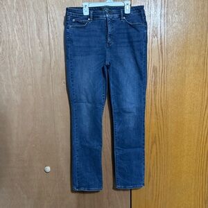 Lauren Ralph Lauren Women's Straight Leg Jeans - Blue